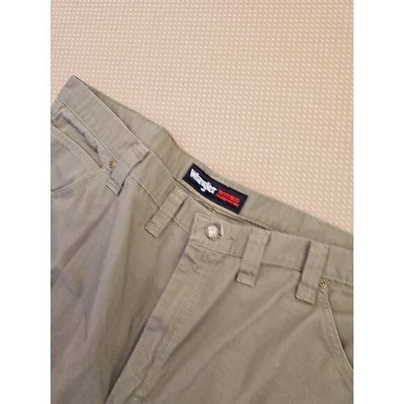 Mens 44x30 Wrangler RIGGS Canvas Double Front Knee Cargo Ripstop 103W060BR Pants - Picture 5 of 11